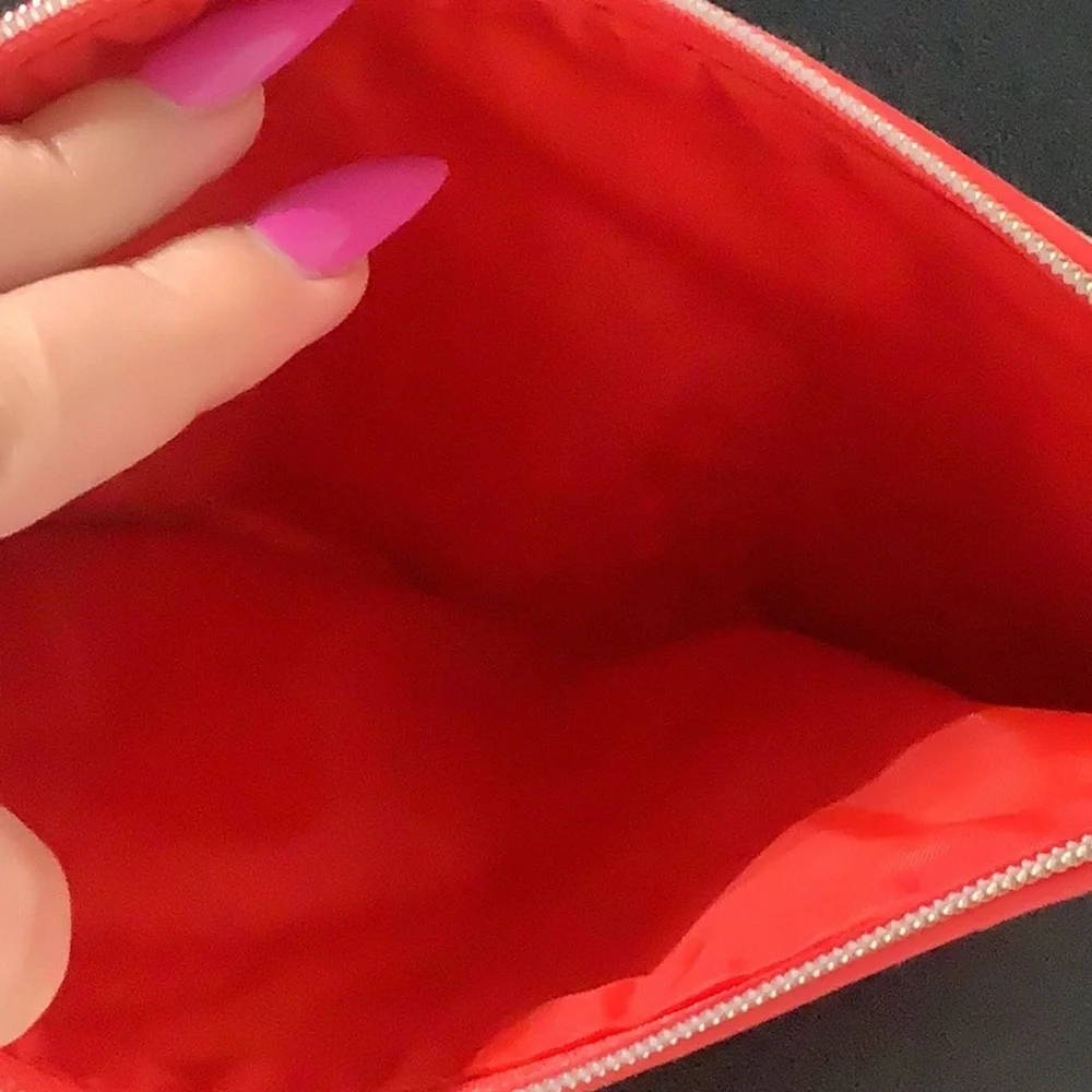 ESTÉE LAUDER NEW - animal print floral butterfly velvety make up bag